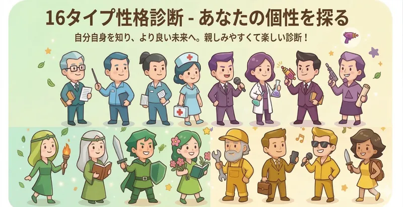 16タイプ性格診断